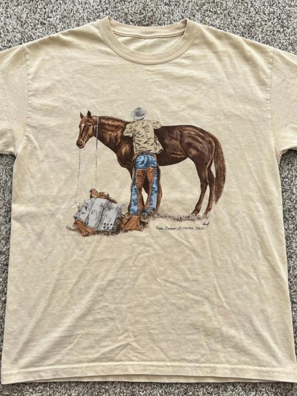 Off-White Graphic Western T-Shirt